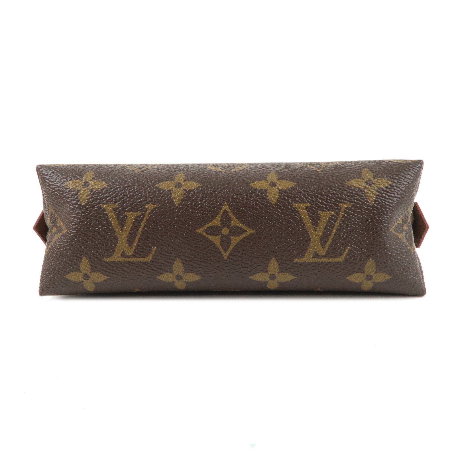 Louis Vuitton Monogram Pochette Cosmetic Pouch Brown M47515