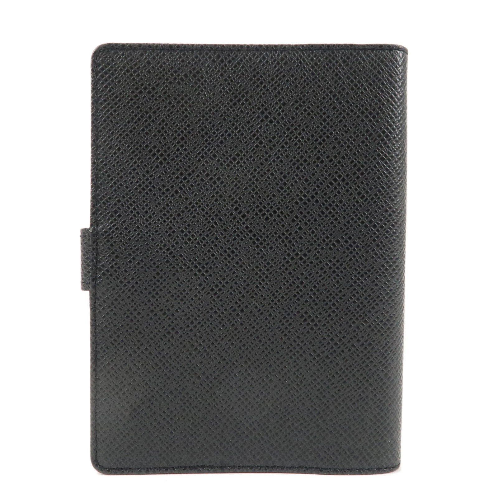 Louis Vuitton Taiga Agenda PM Planner Cover Ardoise Black R20426