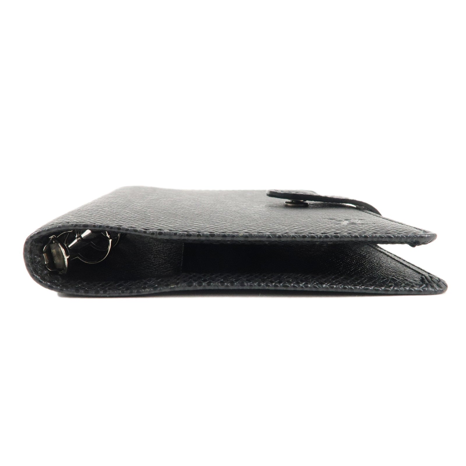 Louis Vuitton Taiga Agenda PM Planner Cover Ardoise Black R20426