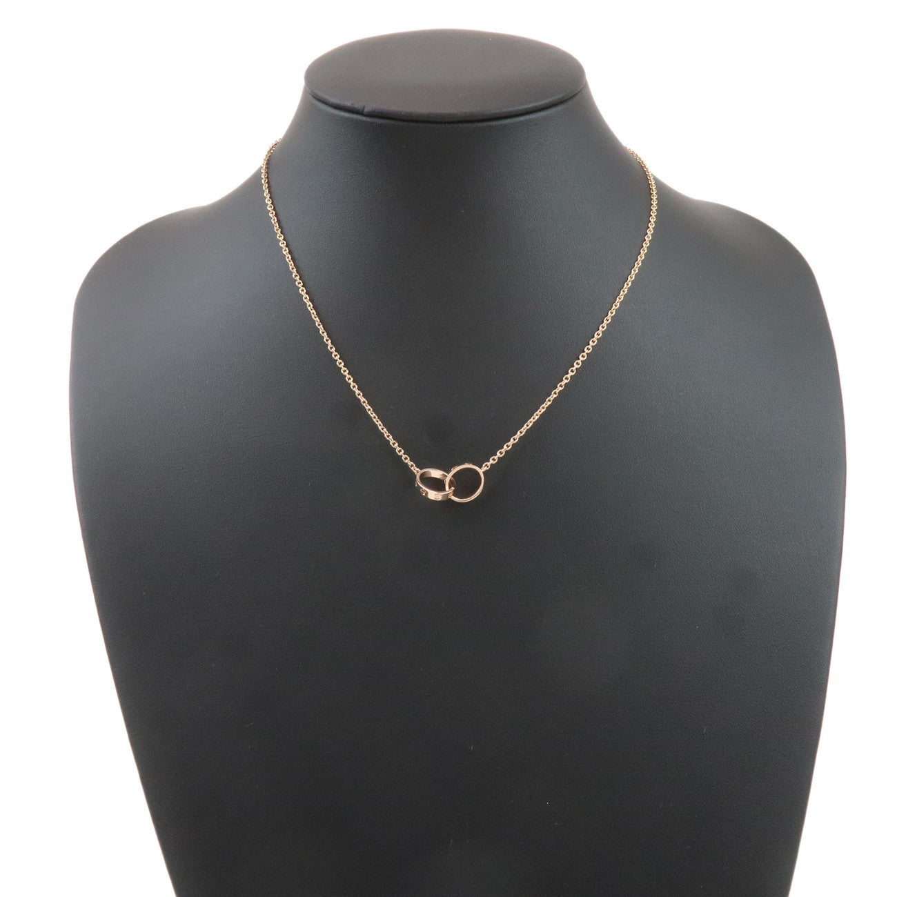 Cartier Baby Love Necklace K18PG 750PG Rose Gold