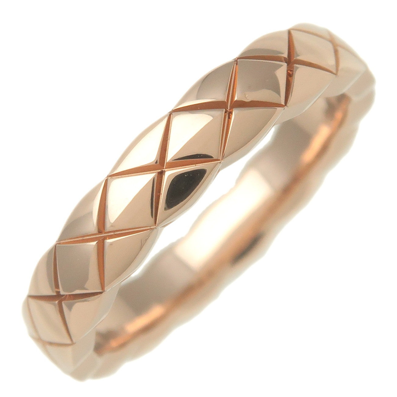 CHANEL COCO Crush Ring Mini K18PG #45 US 3-3.5 EU45 750PG RoseGold