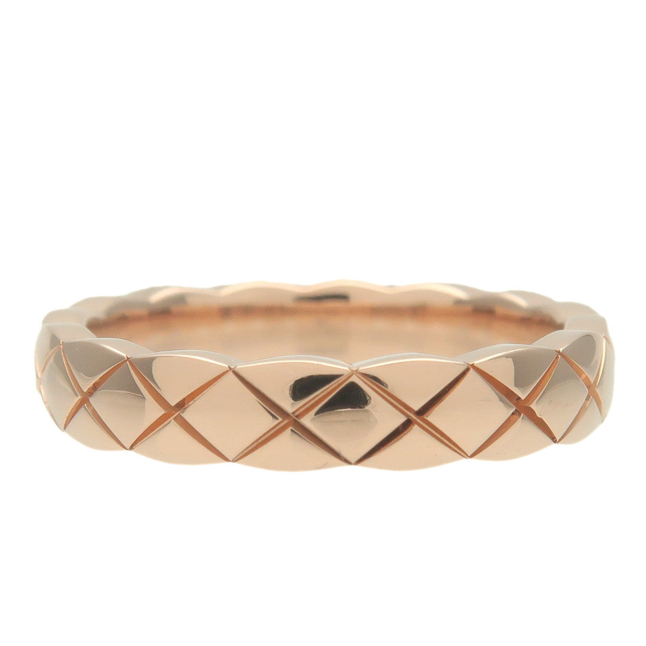 CHANEL COCO Crush Ring Mini K18PG #45 US 3-3.5 EU45 750PG RoseGold