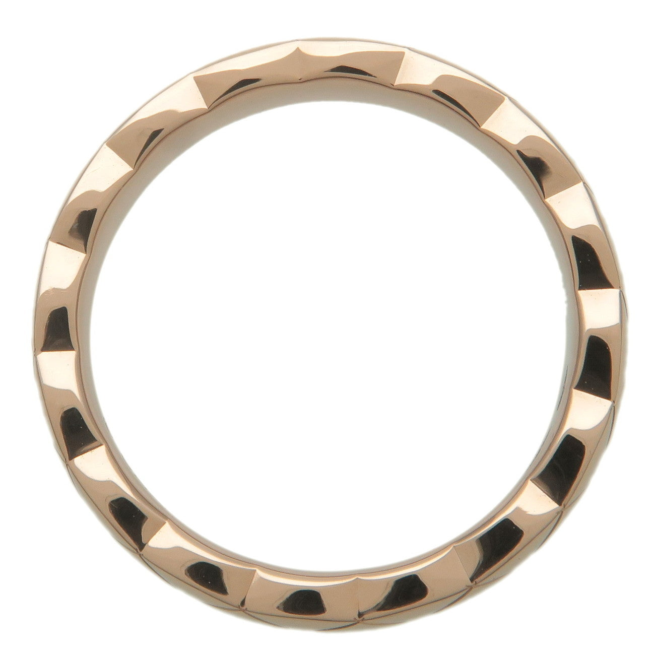 CHANEL COCO Crush Ring Mini K18PG #45 US 3-3.5 EU45 750PG RoseGold