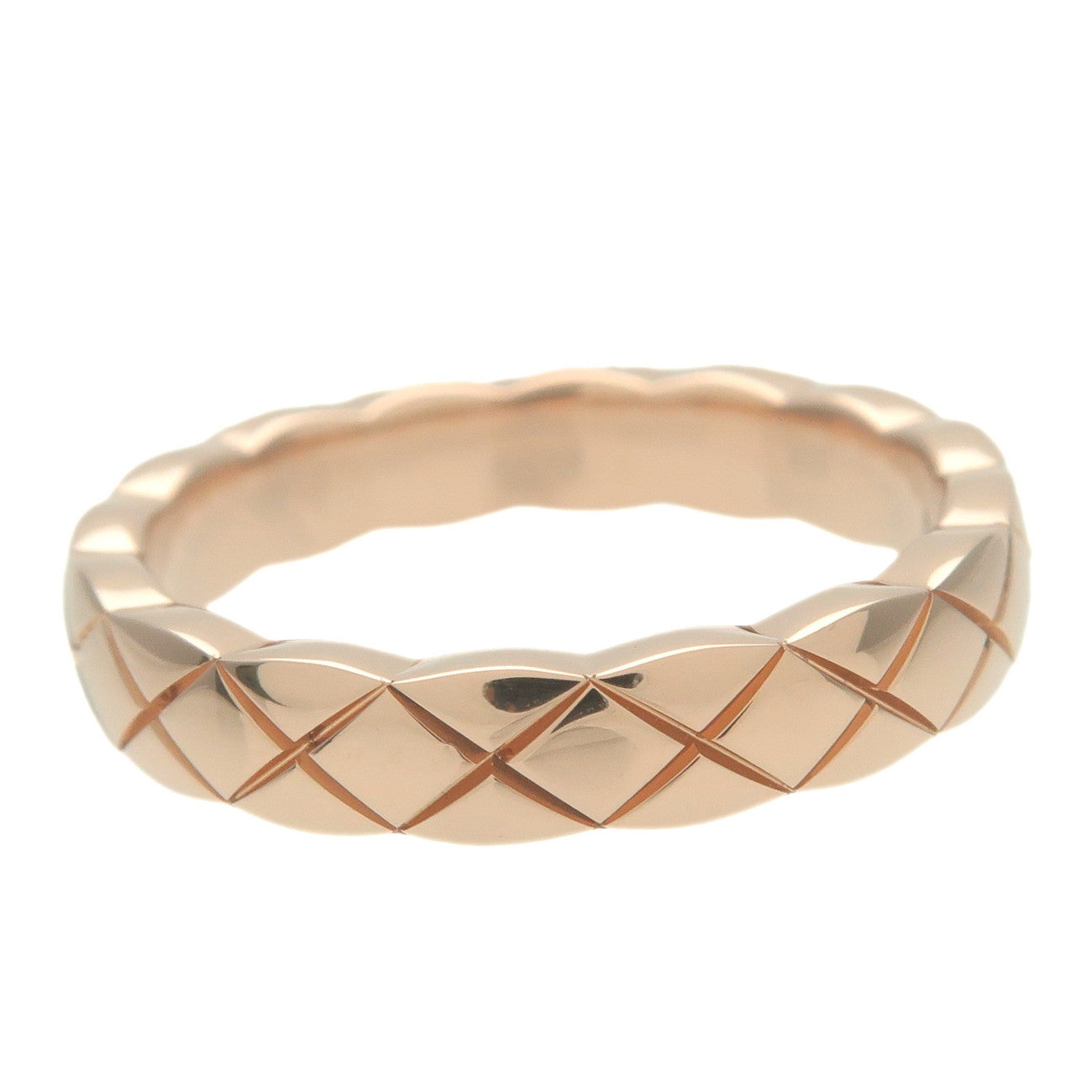 CHANEL COCO Crush Ring Mini K18PG #45 US 3-3.5 EU45 750PG RoseGold