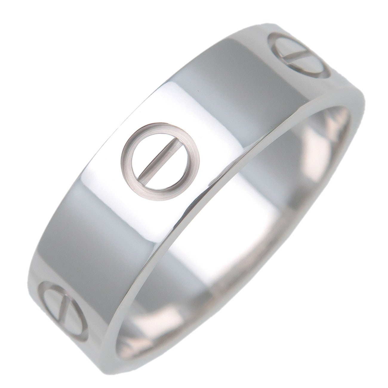 Cartier-Love-Ring-K18-750WG-White-Gold-#59-US9-EU59.5-