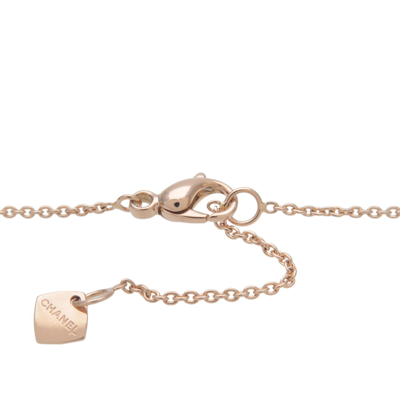 CHANEL COCO Crush Necklace K18PG 750PG Rose Gold J12306