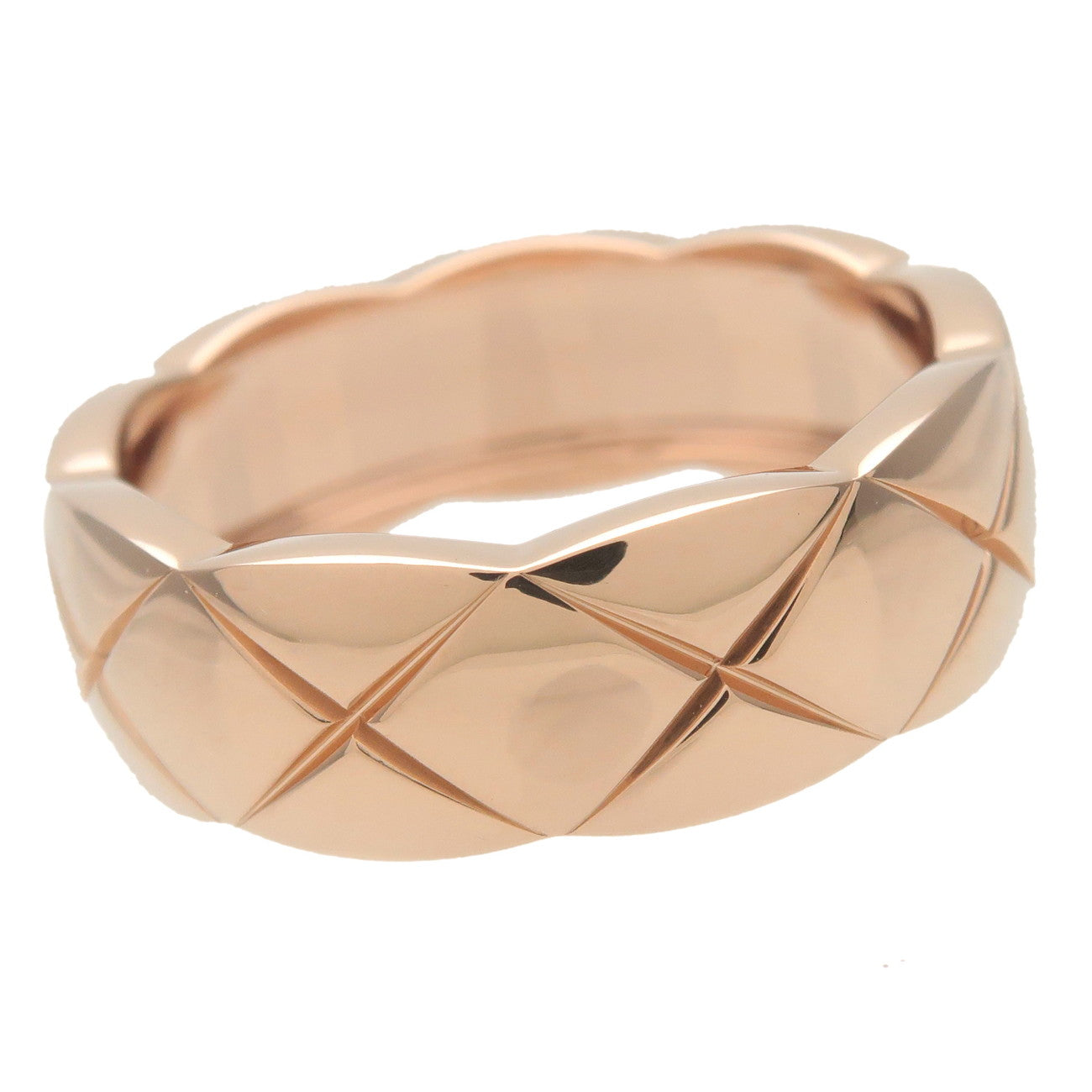 CHANEL COCO Crush Ring Medium #55 K18PG Rose Gold US7.5 EU55