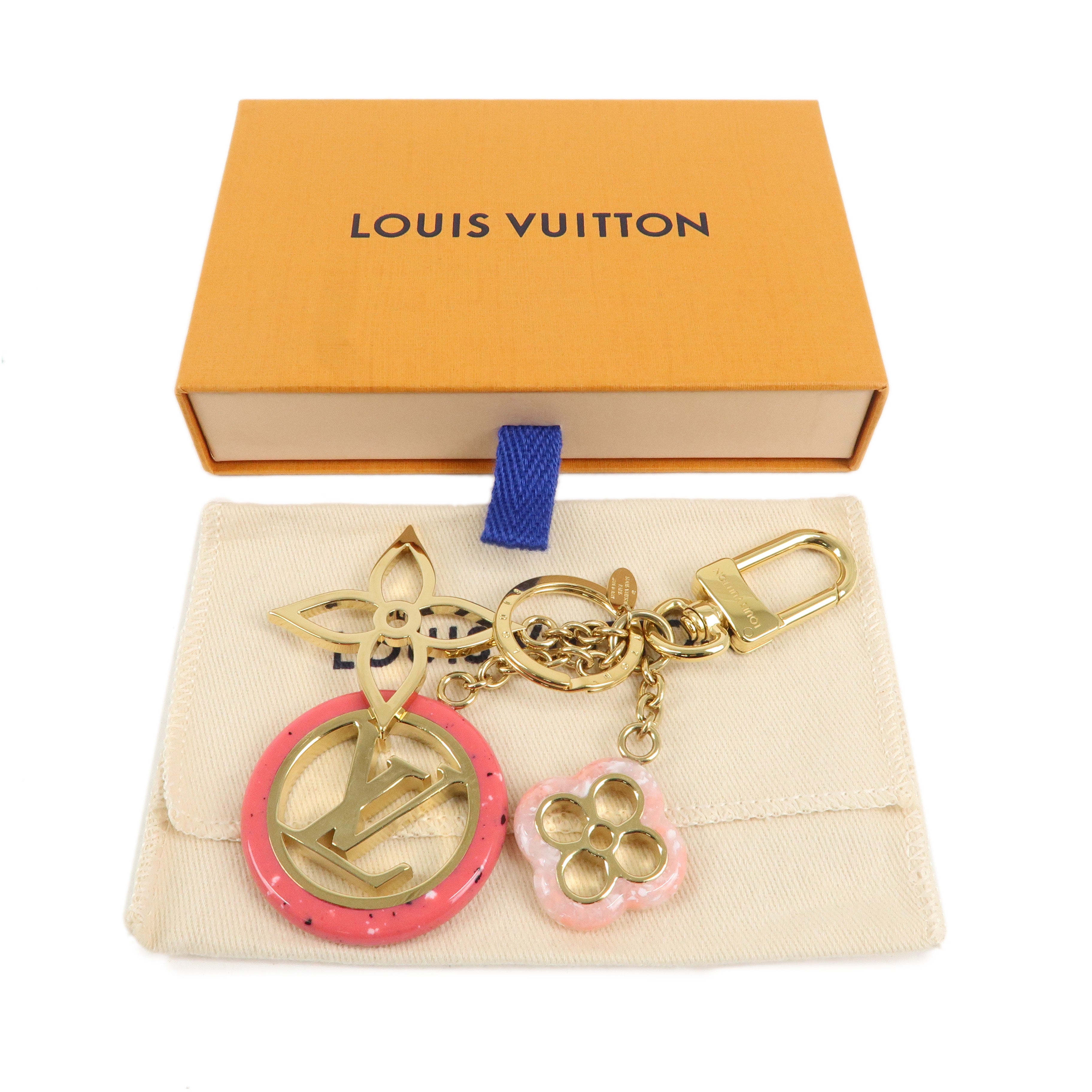 Louis Vuitton Porte Cles Color Line Charm Key Ring M64525