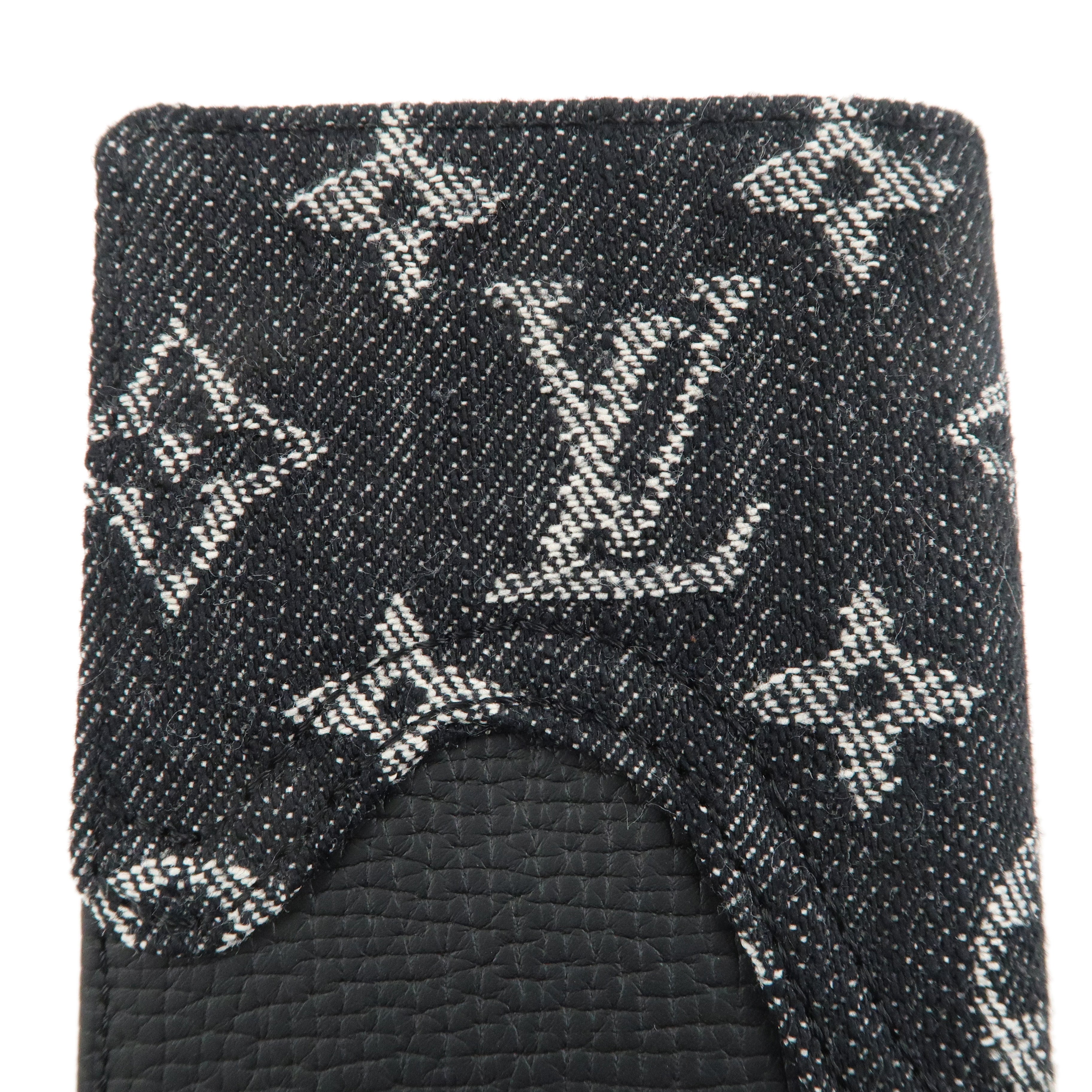 Louis Vuitton Monogram Denim De Poche Organizer NIGO Noir M81015