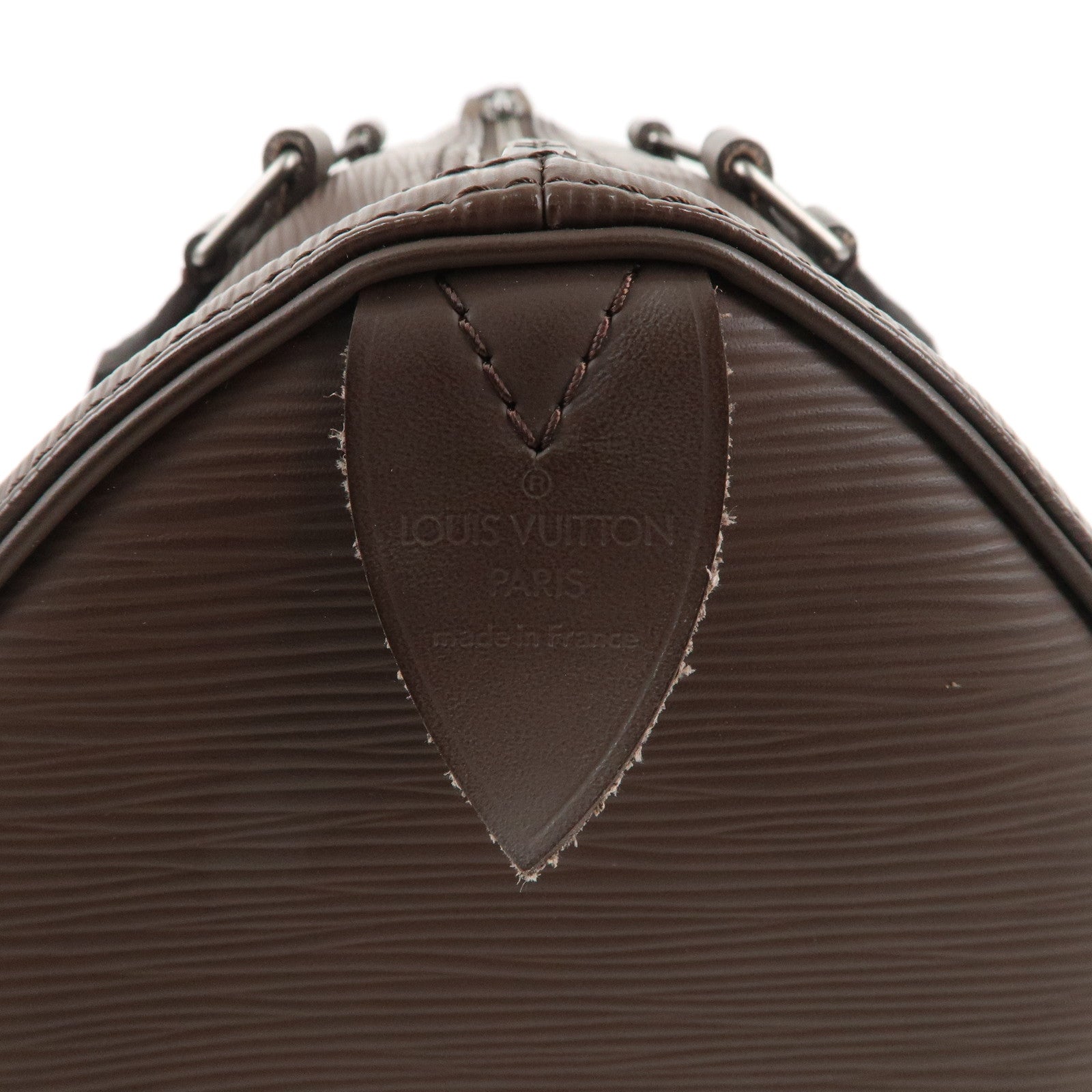 Louis Vuitton Epi Speedy 25 Hand Boston Bag Mocha M5903D