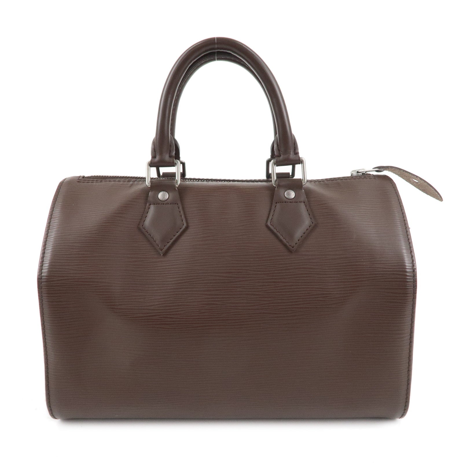 Louis Vuitton Epi Speedy 25 Hand Boston Bag Mocha M5903D