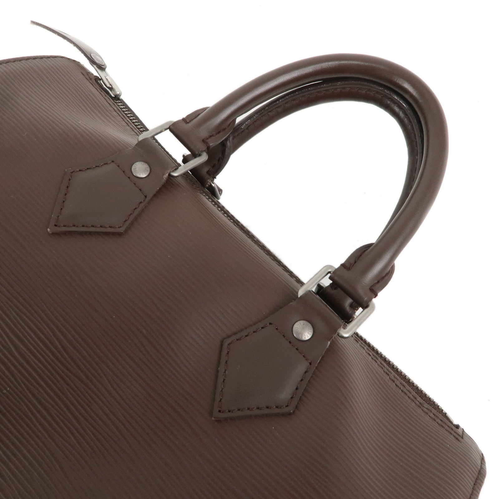 Louis Vuitton Epi Speedy 25 Hand Boston Bag Mocha M5903D