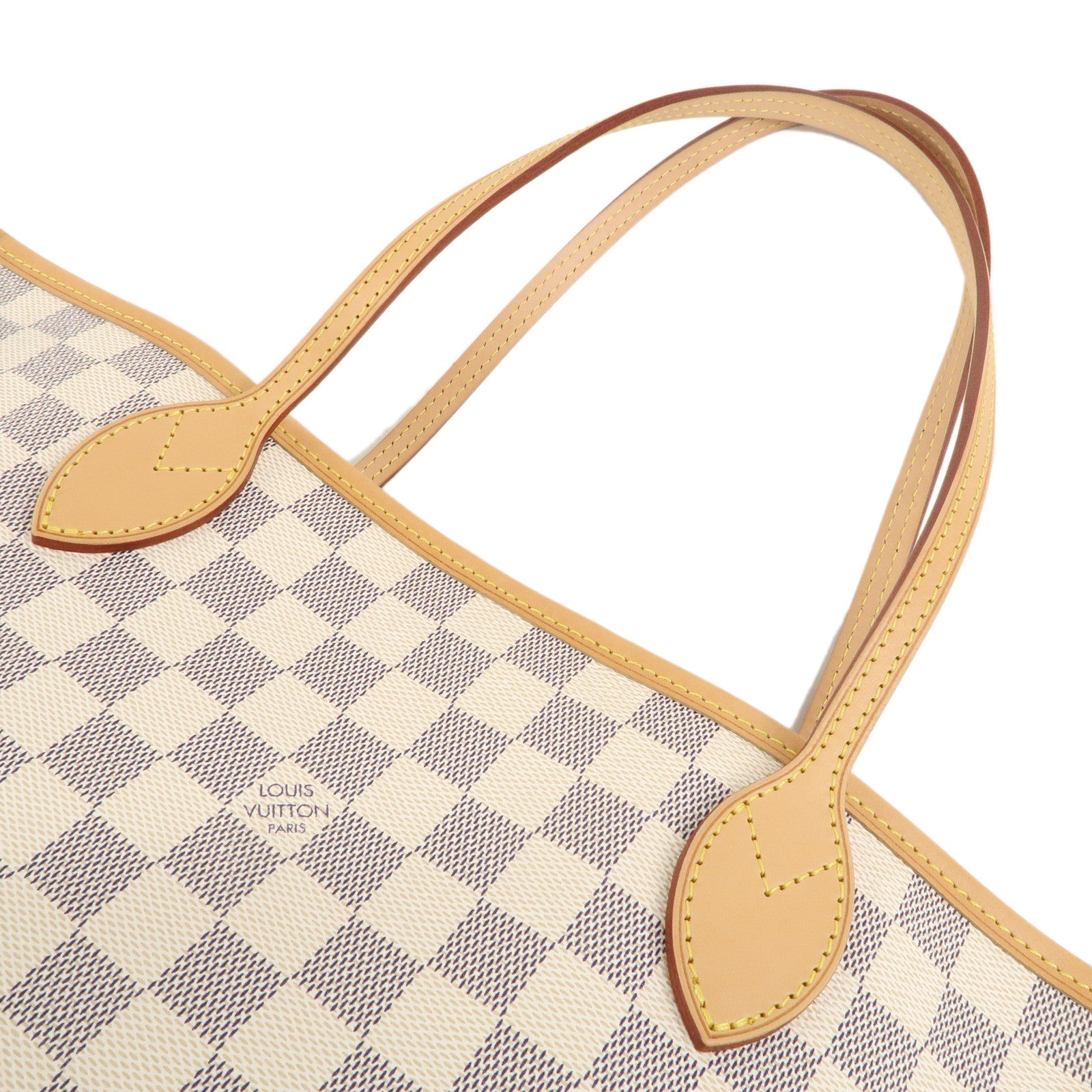 Louis Vuitton Damier Azur Neverfull MM Tote Bag N41361