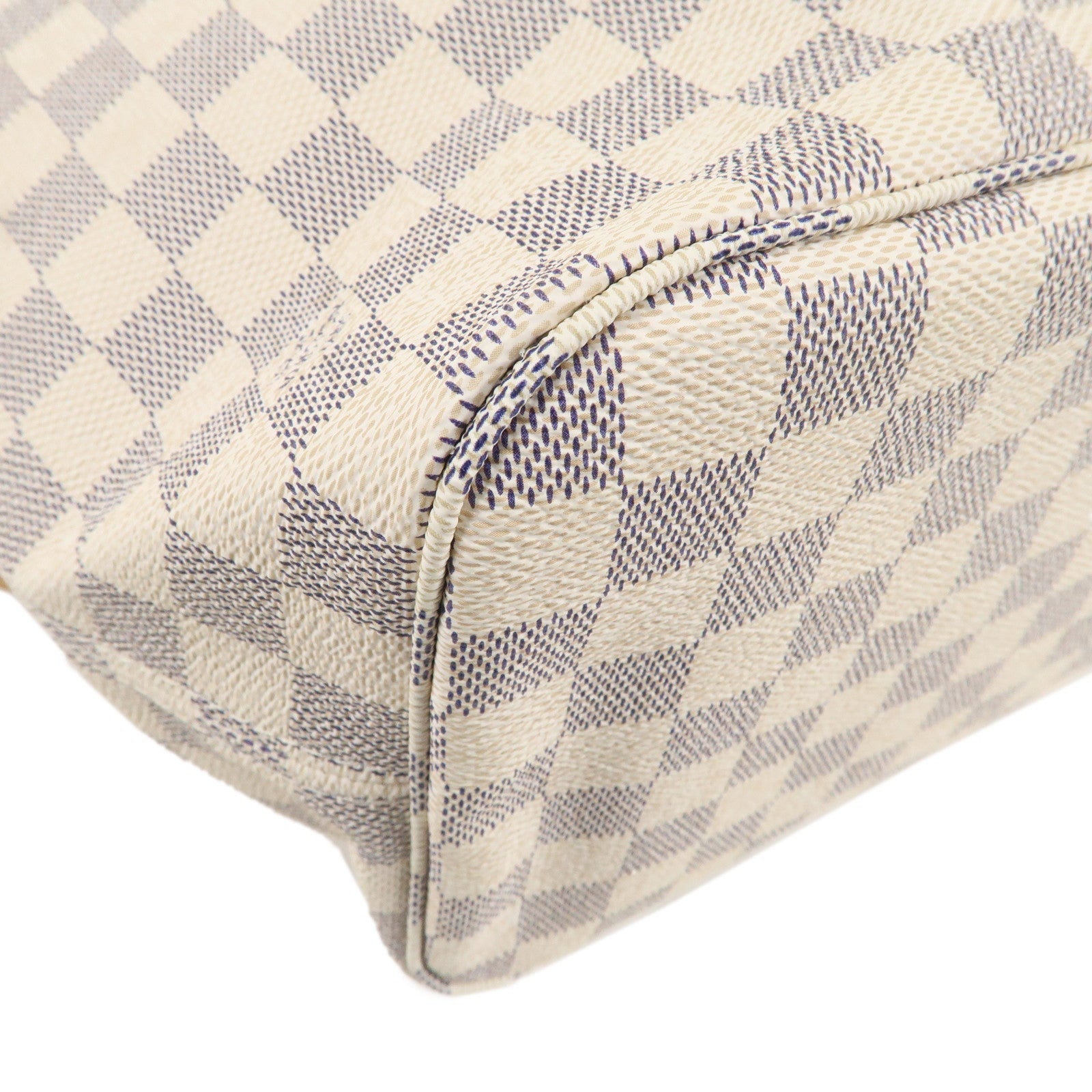 Louis Vuitton Damier Azur Neverfull MM Tote Bag N41361