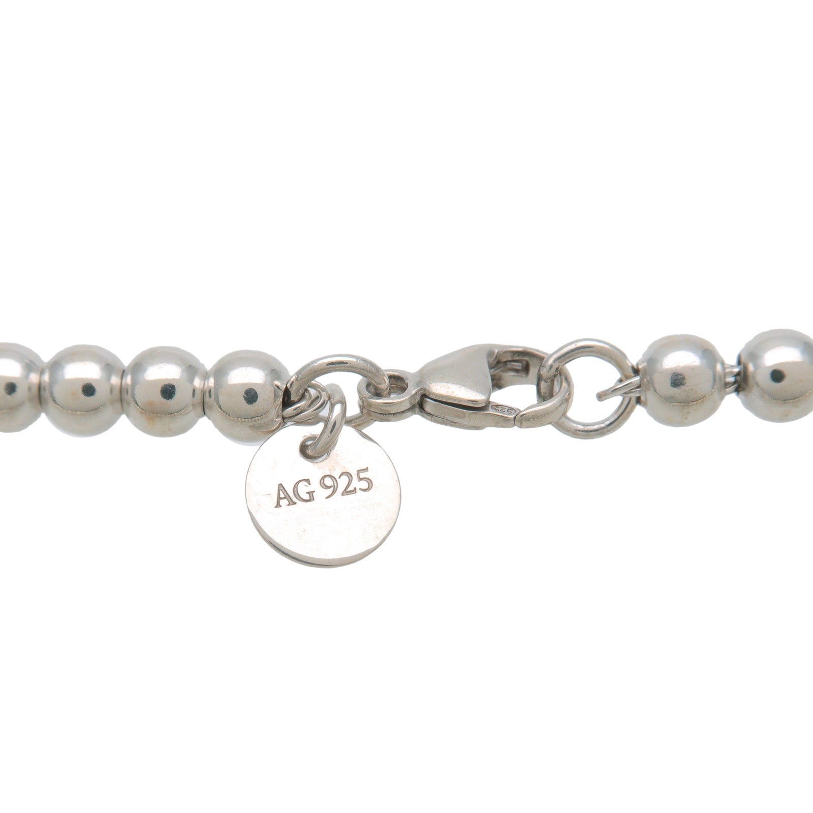 Tiffany&Co. Return to Tiffany Mini Heart Ball Chain Bracelet