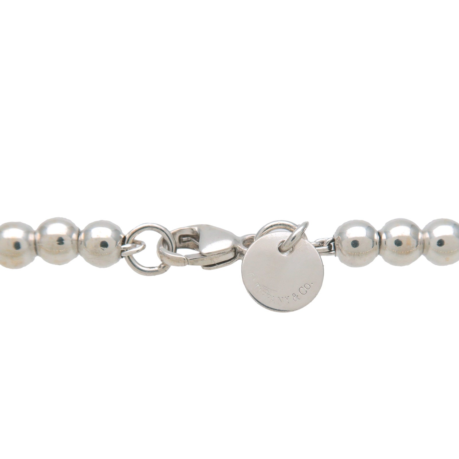 Tiffany&Co. Return to Tiffany Mini Heart Ball Chain Bracelet