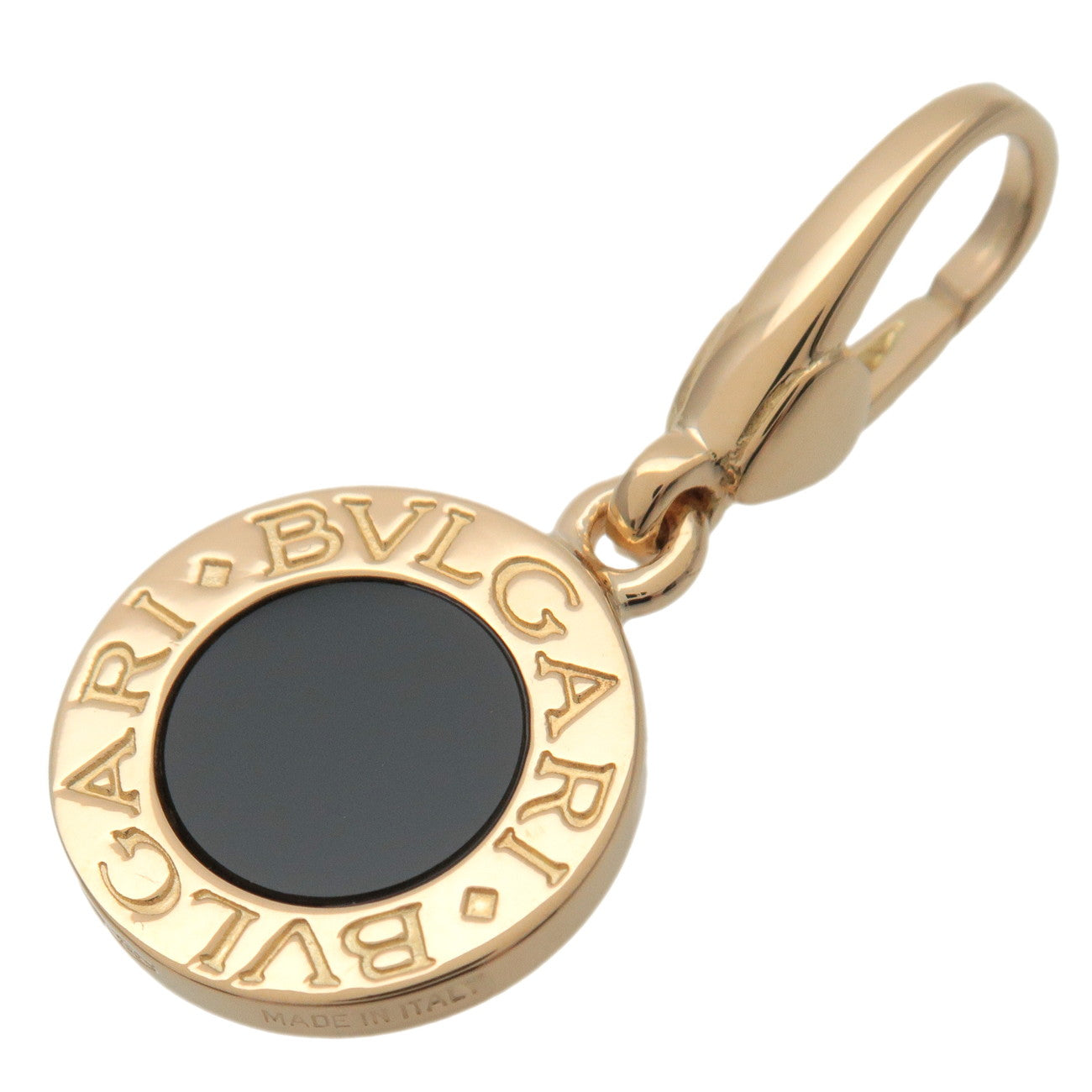 BVLGARI Bvlgari Bvlgari Onyx Pendant Top Charm K18YG 750YG