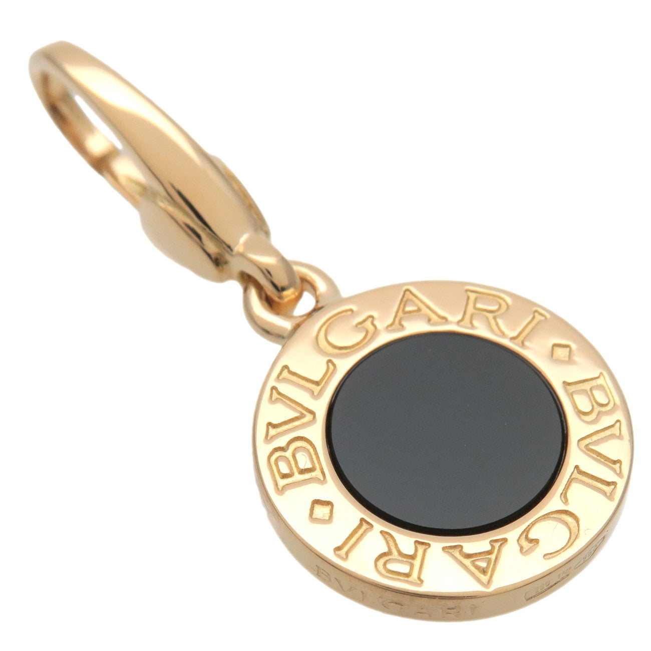 BVLGARI Bvlgari Bvlgari Onyx Pendant Top Charm K18YG 750YG