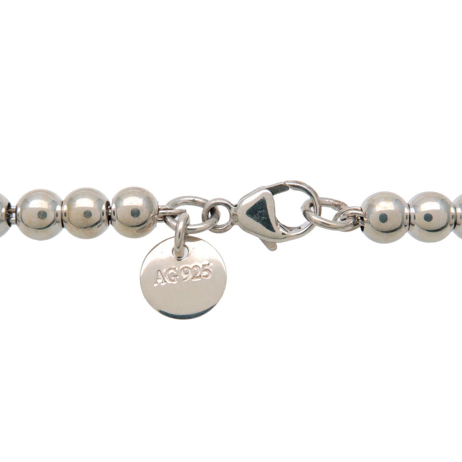 Tiffany&Co. Return to Tiffany Mini Heart Ball Chain Bracelet