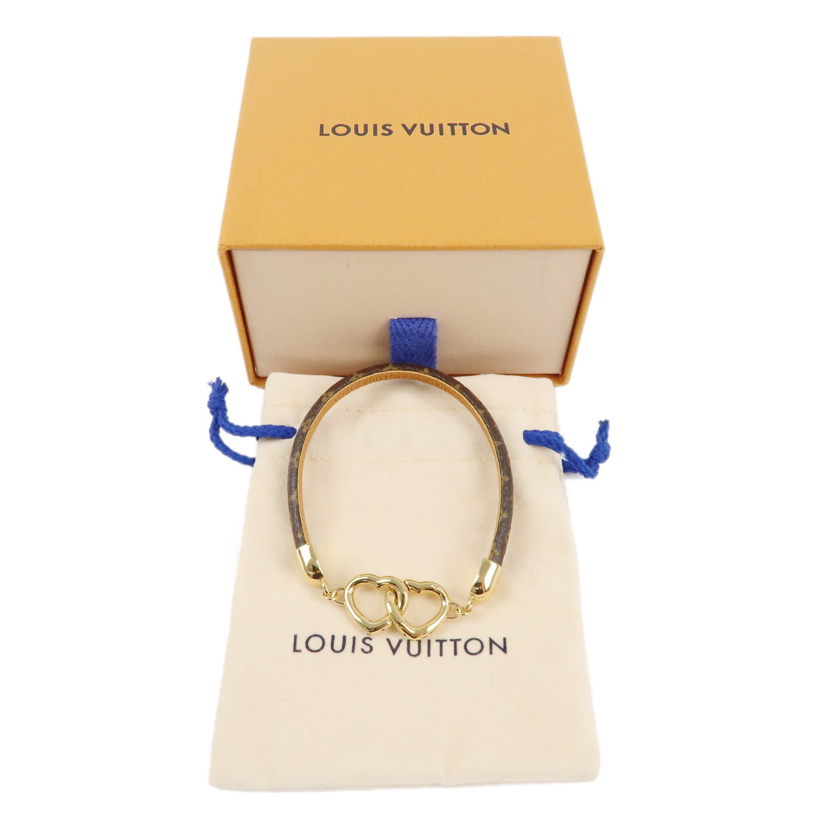 Louis Vuitton Monogram Say Yes Bracelet Gold M6758