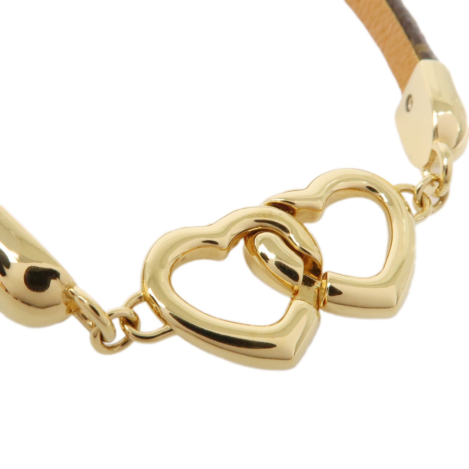 Louis Vuitton Monogram Say Yes Bracelet Gold M6758