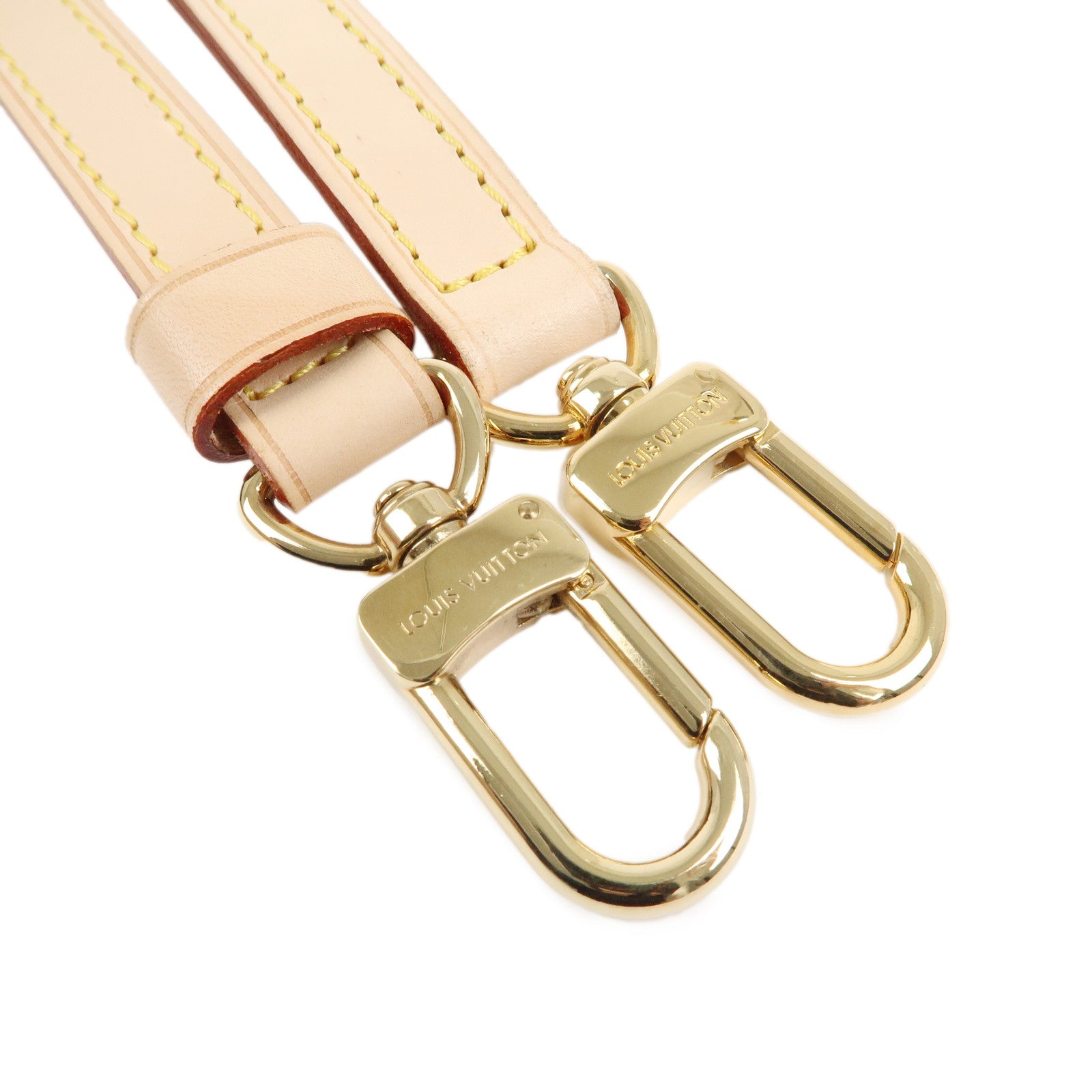 Louis Vuitton Shoulder Strap Logo 97cm 1.6cm Natural