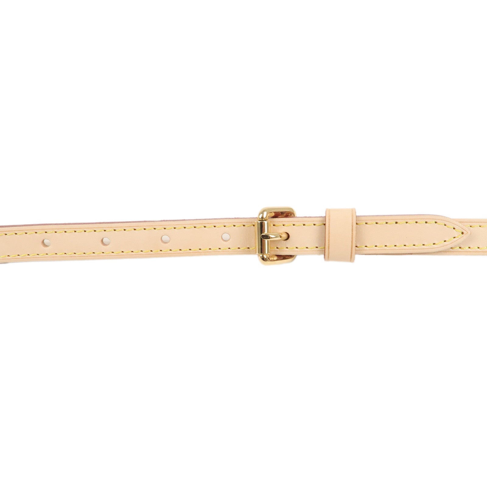 Louis Vuitton Shoulder Strap Logo 97cm 1.6cm Natural