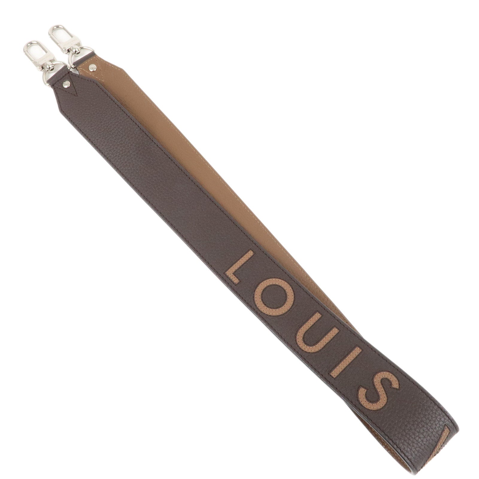 Louis Vuitton Shoulder Strap Logo 114cm 5cm Maron J02391