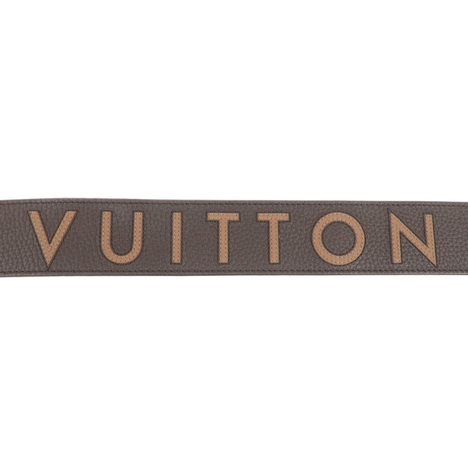 Louis Vuitton Shoulder Strap Logo 114cm 5cm Maron J02391