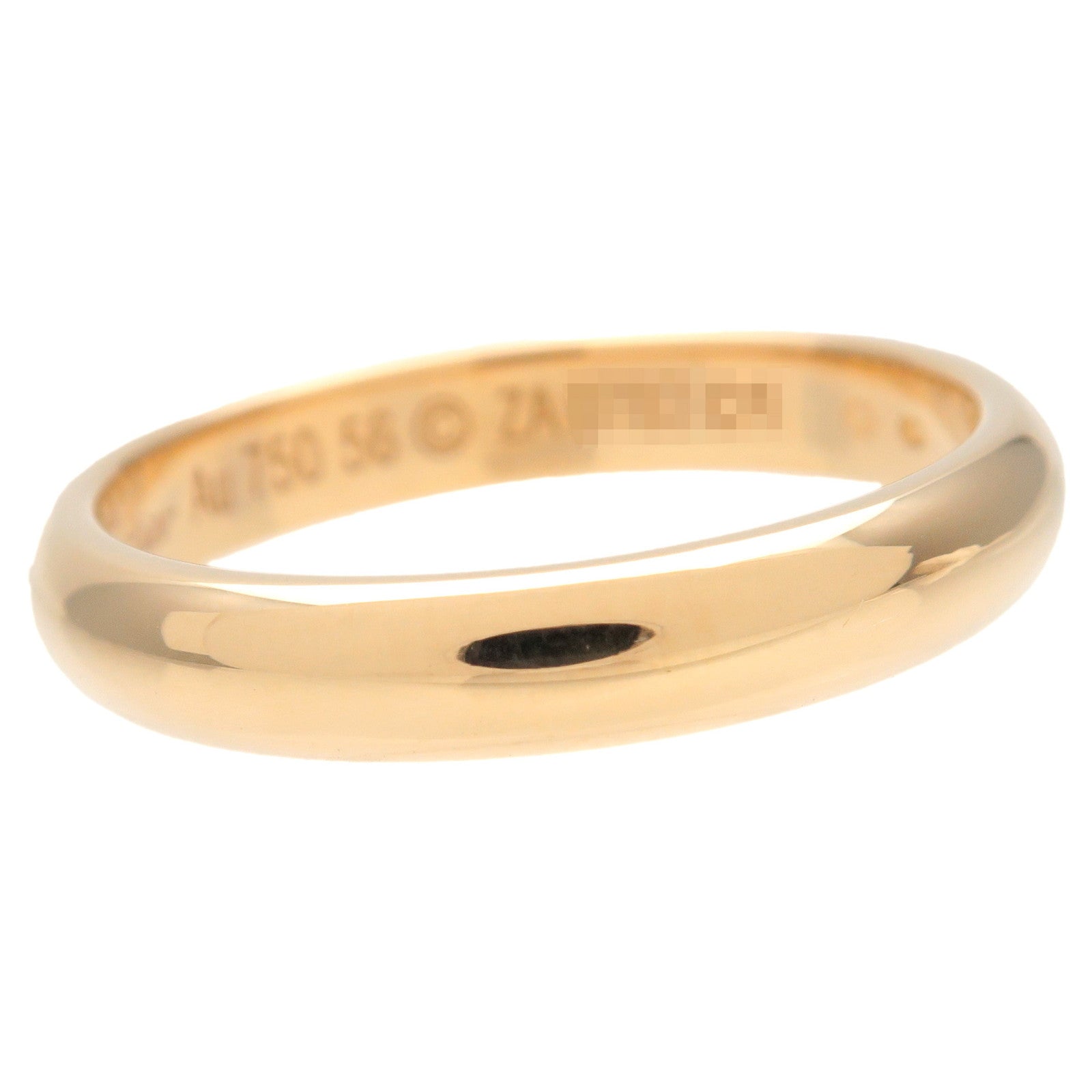 Cartier Wedding Ring K18YG Yellow Gold #56 US7.5-8 EU56 HK17