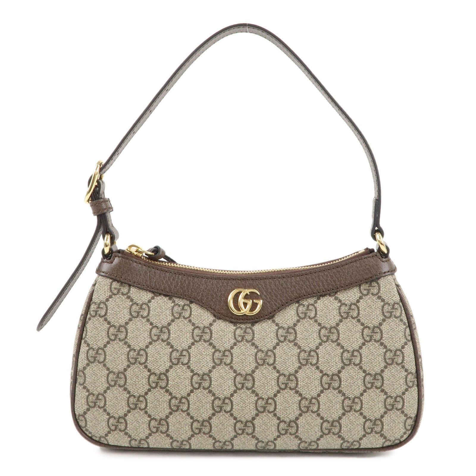 GUCCI-Ophidia-GG-Supreme-Leather-Small-Handbag-Beige-Brown-735145