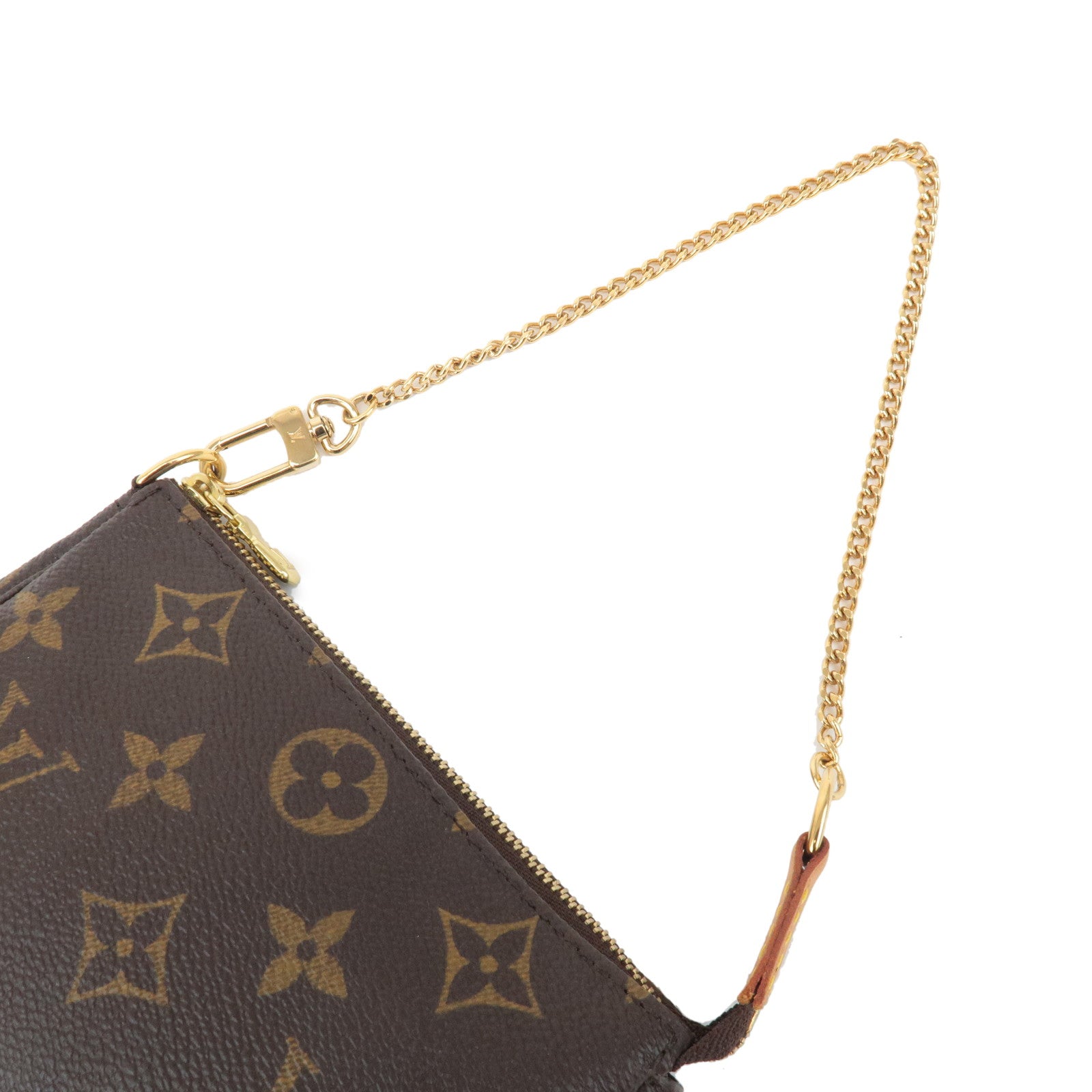 Louis Vuitton Monogram Mini Pochette Accessoires Pouch M58009