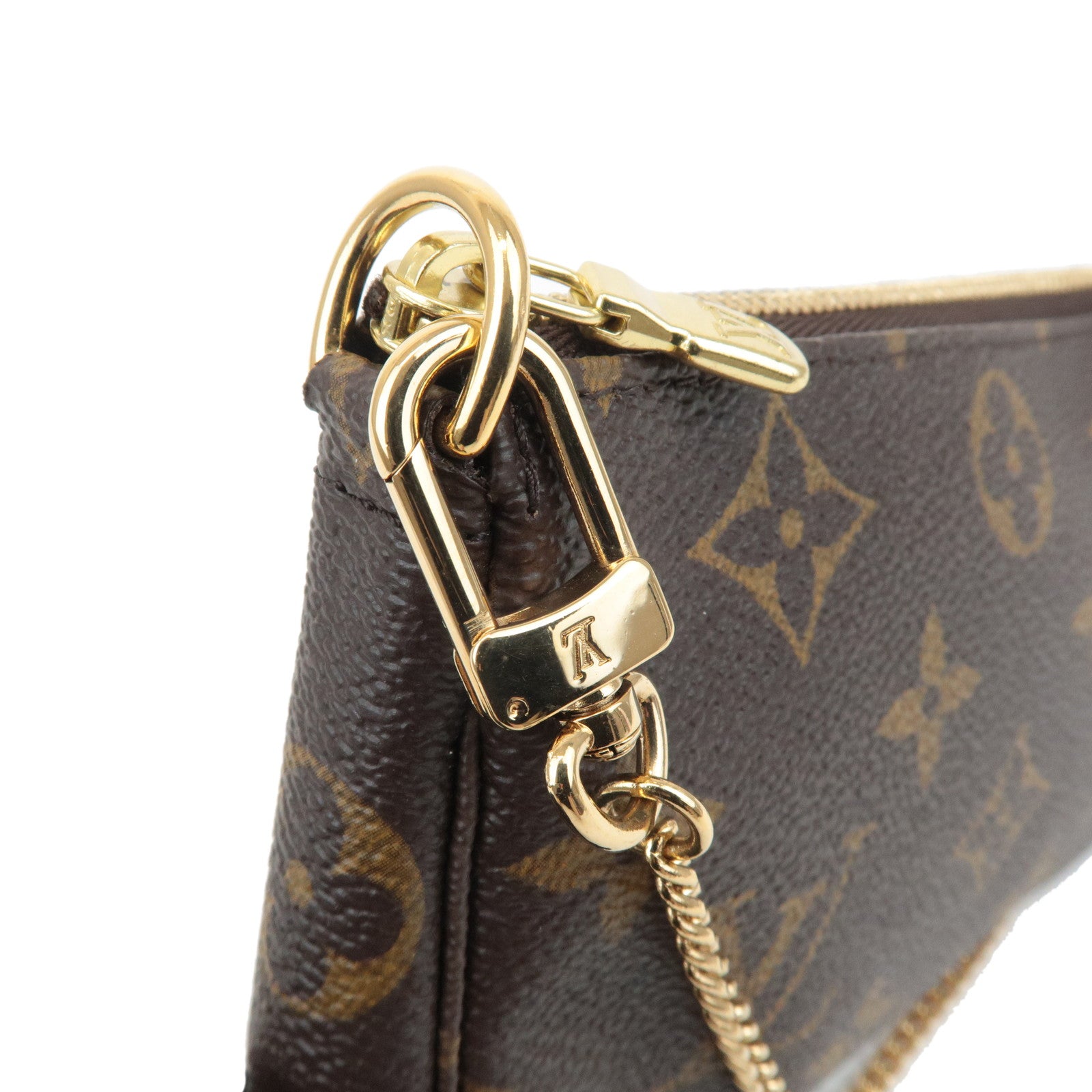 Louis Vuitton Monogram Mini Pochette Accessoires Pouch M58009