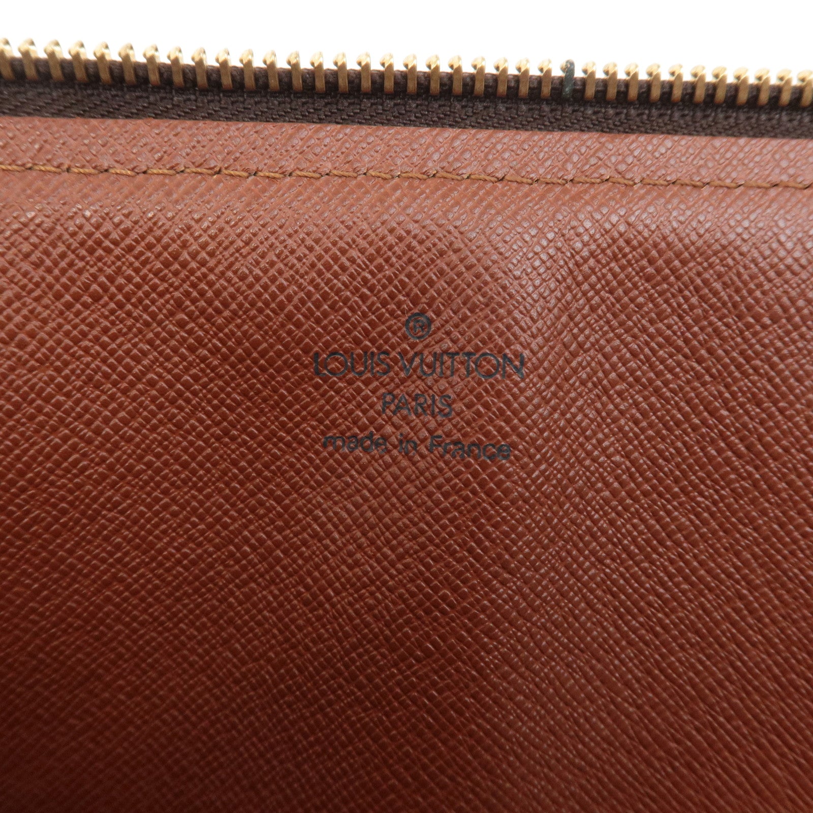 Louis Vuitton Monogram Posh Documents Clutch Bag Brown M53456