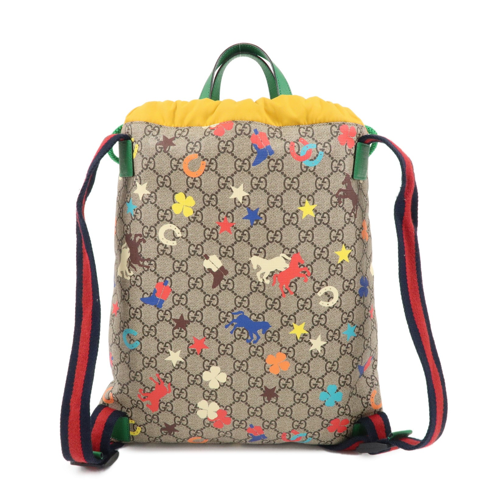 GUCCI Sherry Children
s GG Supreme Nylon Backpack Rucksack 550775