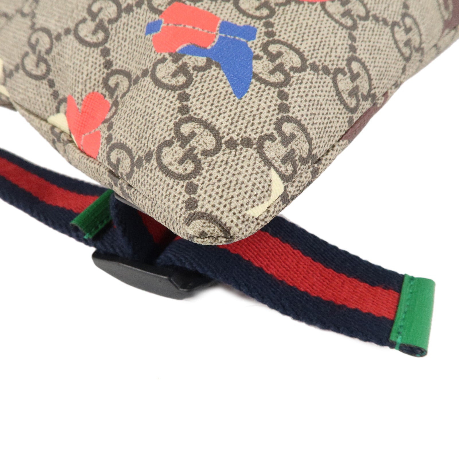 GUCCI Sherry Children
s GG Supreme Nylon Backpack Rucksack 550775