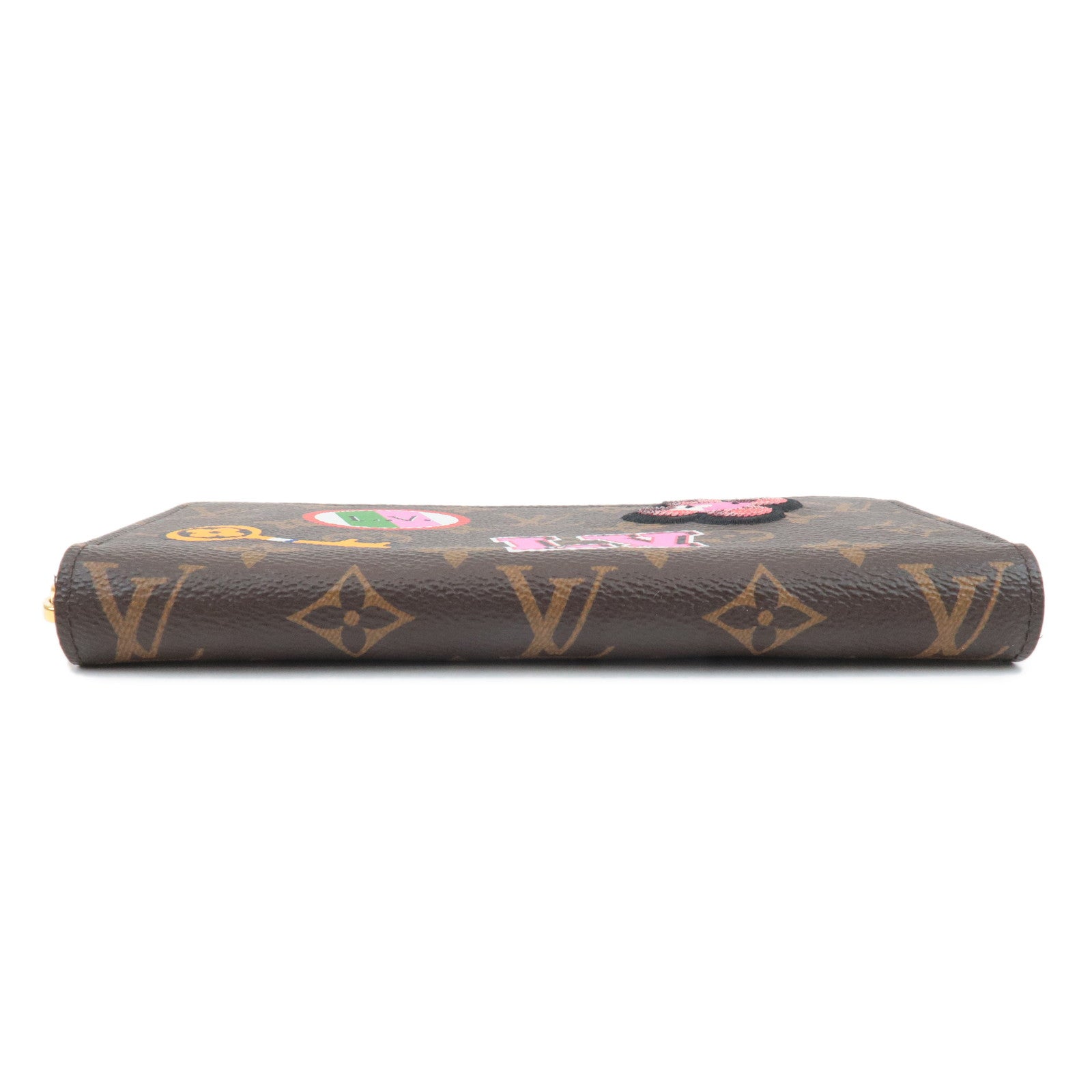 Louis Vuitton Monogram Vivienne Patches Stories ZippyWallet M63392