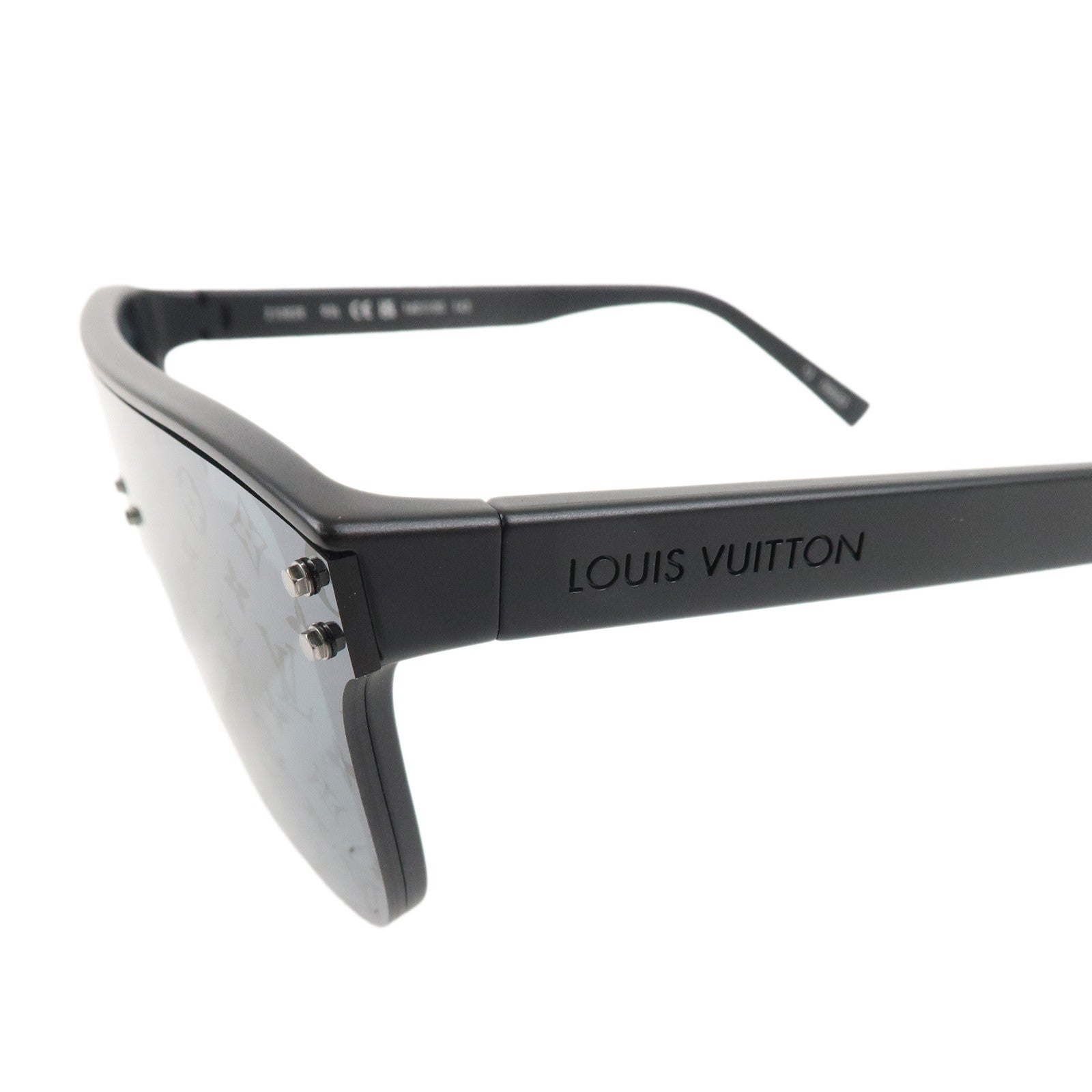 Louis Vuitton LV Waimea Sunglasses Eyeware Black Z1082E