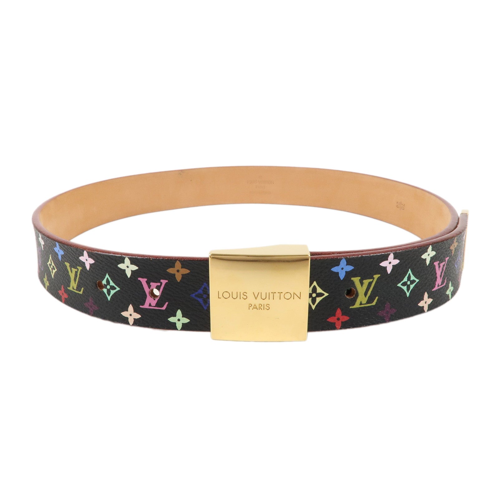 Louis-Vuitton-Monogram-Multicolor-Saint-Tulle-Belt-70/28-M9271