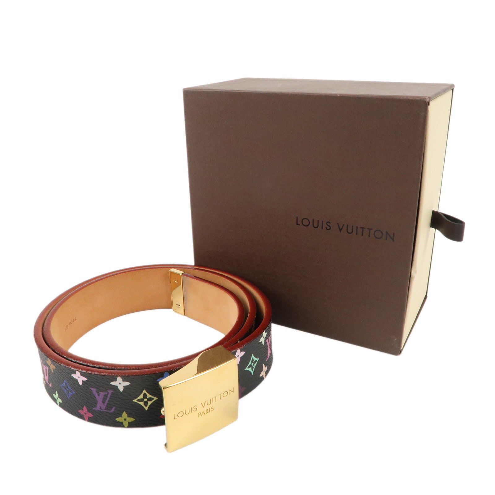 Louis Vuitton Monogram Multicolor Saint Tulle Belt 70/28 M9271