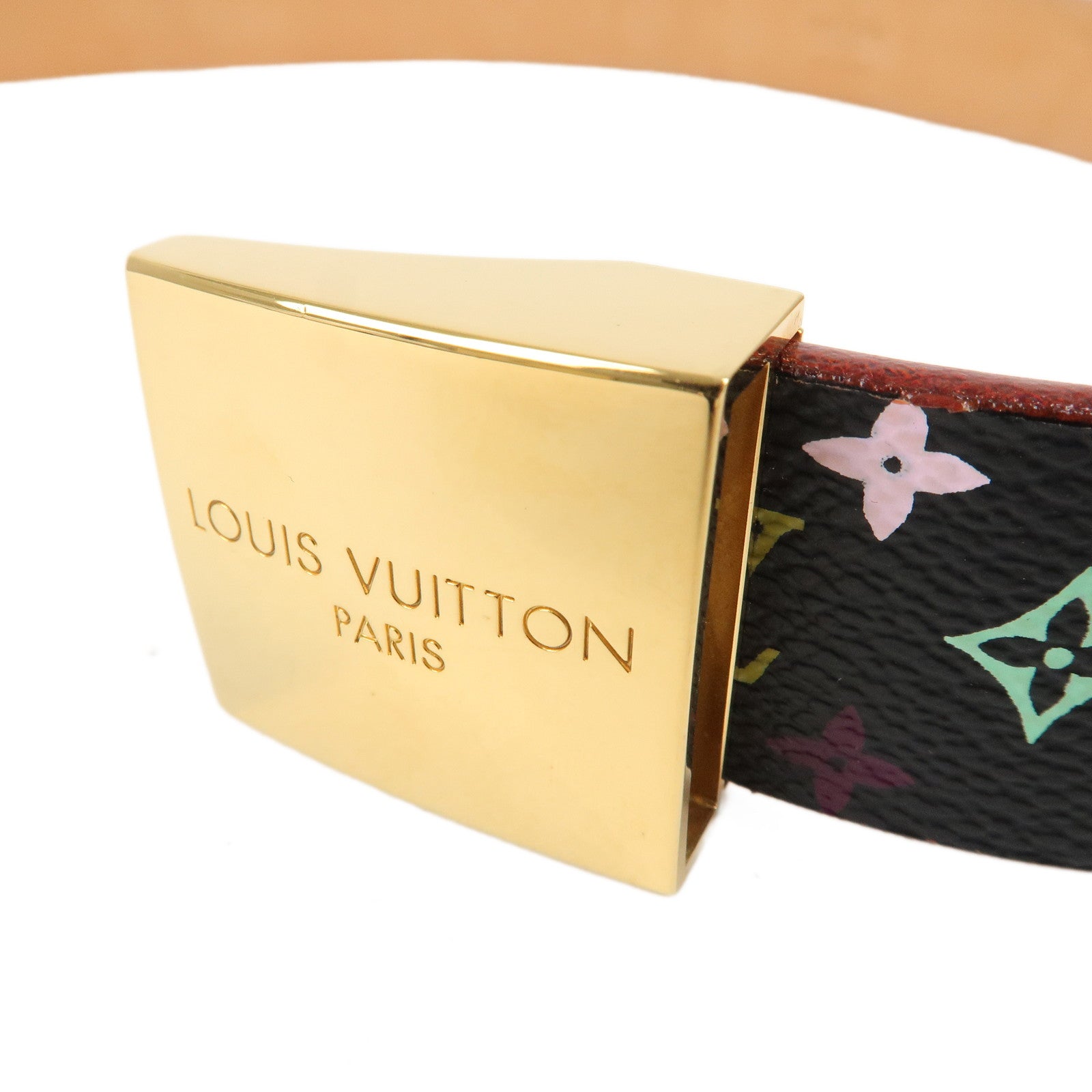 Louis Vuitton Monogram Multicolor Saint Tulle Belt 70/28 M9271