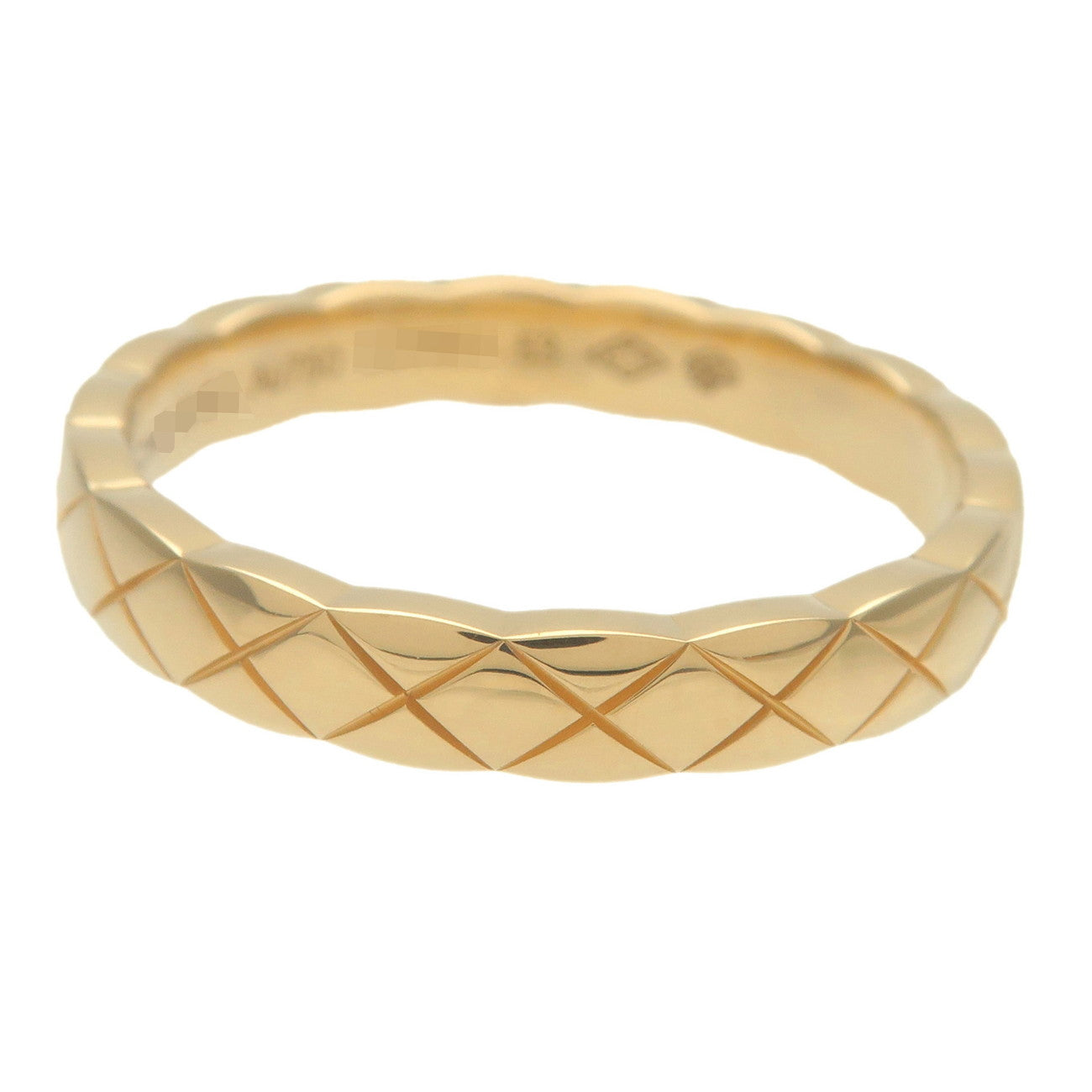 CHANEL COCO Crush Ring Mini K18 YellowGold #53 US6-6.5 EU52.5