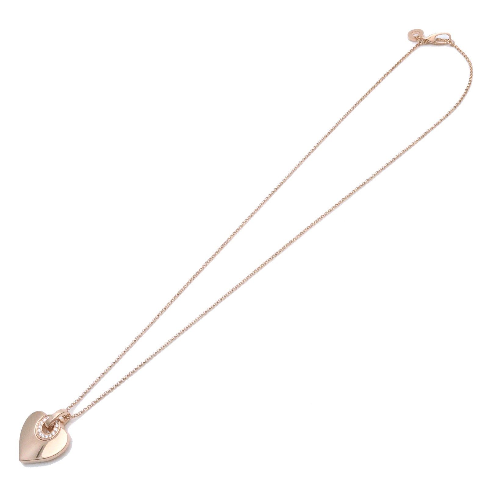 BVLGARI Bvlgari Bvlgari Cuore Necklace K18PG 750PG Rose Gold