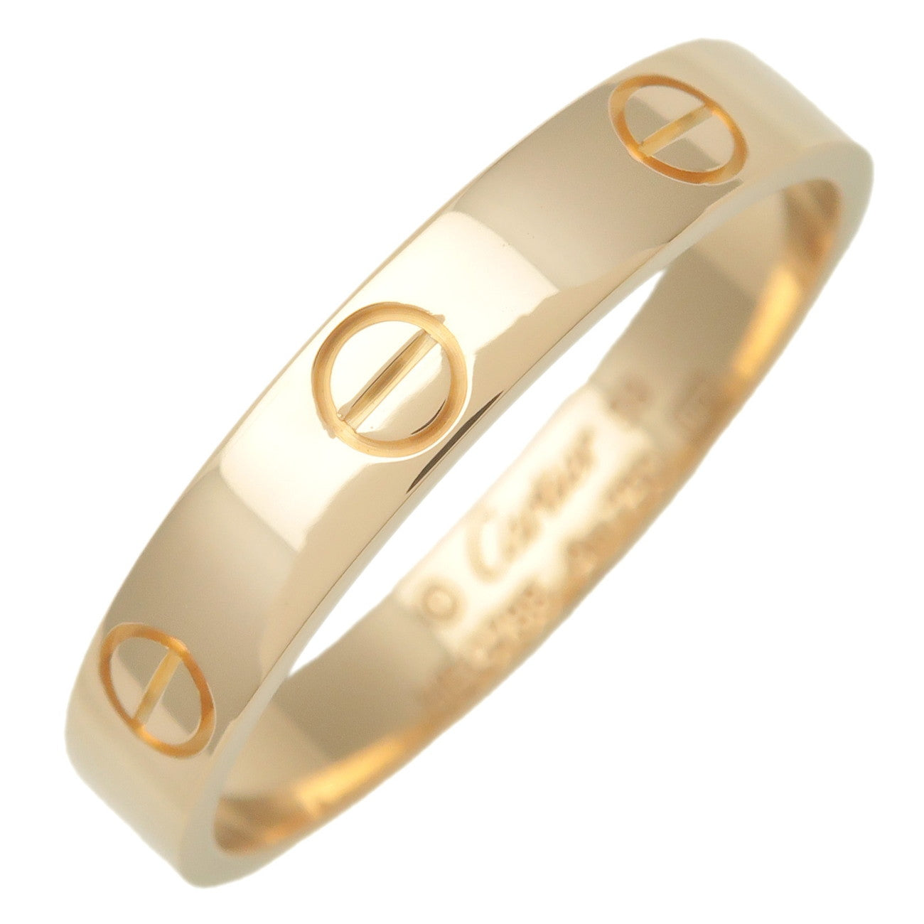 Cartier-Mini-Love-Ring-K18-750YG-Yellow-Gold-#59-US8.5-9-EU59