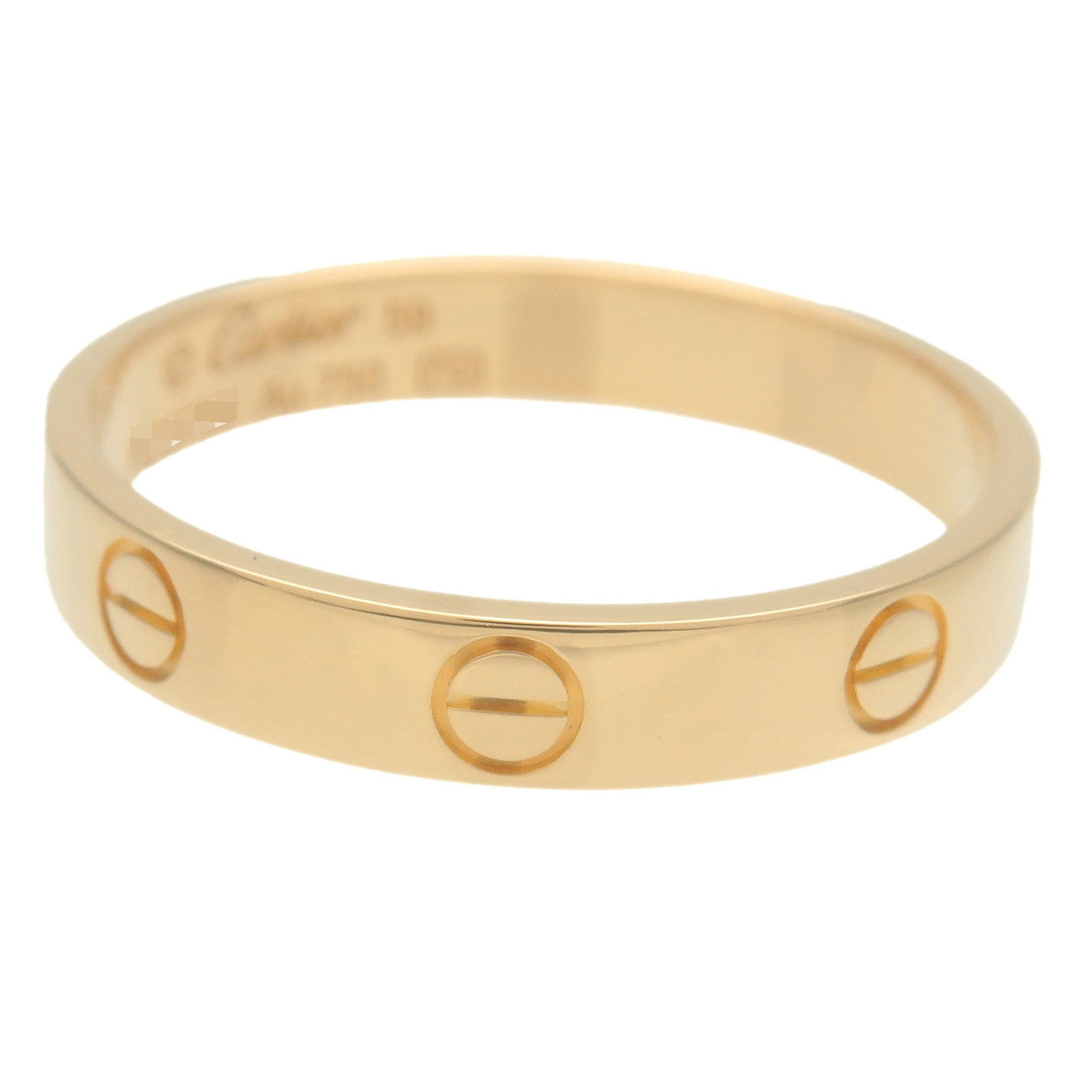 Cartier Mini Love Ring K18 750YG Yellow Gold #59 US8.5-9 EU59