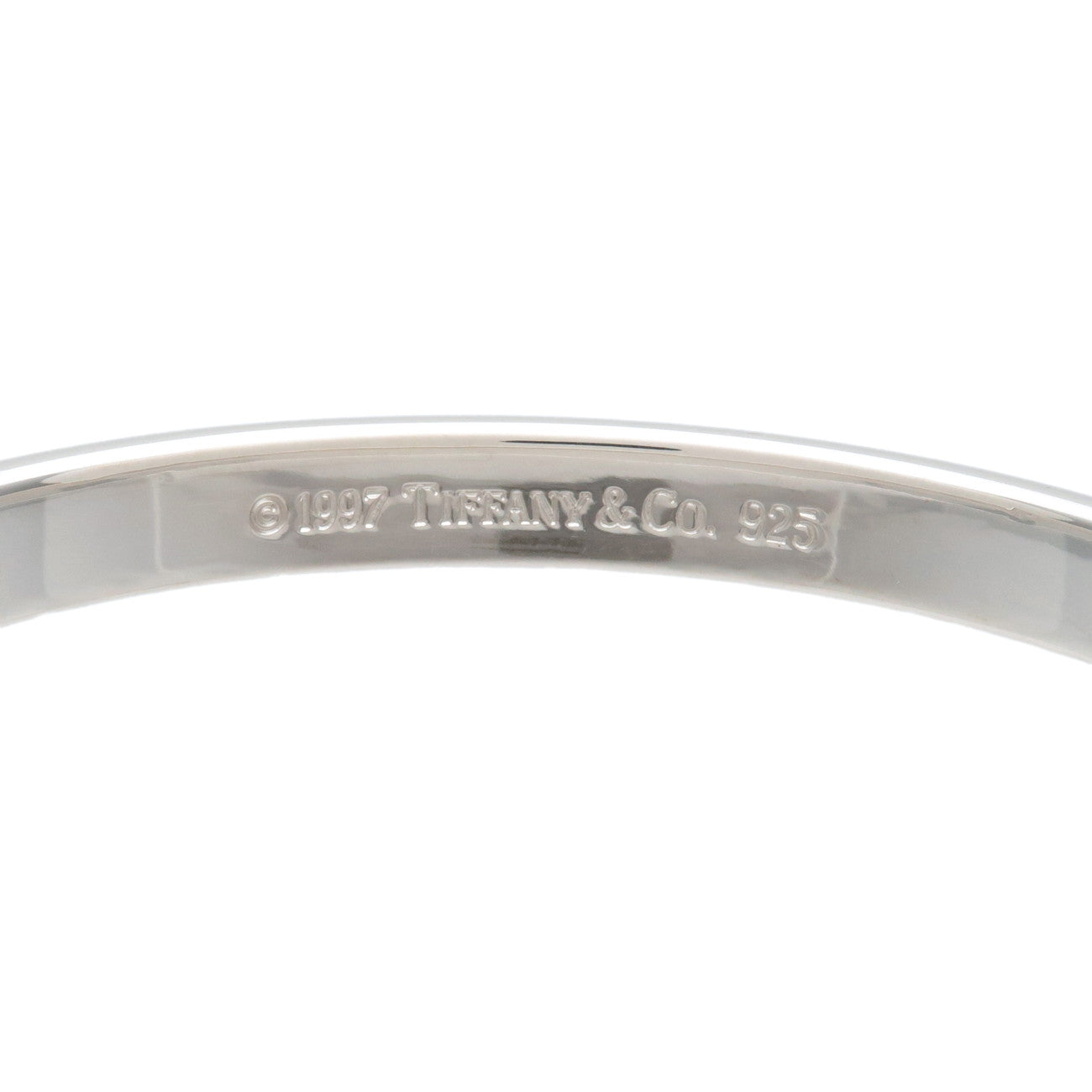 Tiffany&Co. 1837 Narrow Bangle Bracelet SV925 Silver