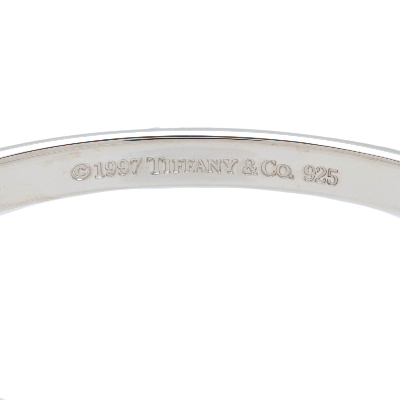 Tiffany&Co. 1837 Narrow Bangle Bracelet SV925 Silver 925