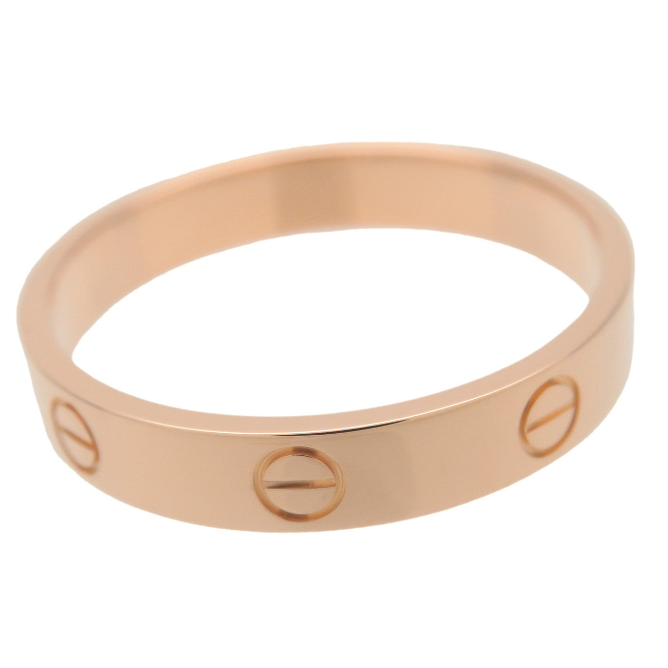 Cartier Mini Love Ring K18 750PG Rose Gold #63 US10-10.5 EU63.5