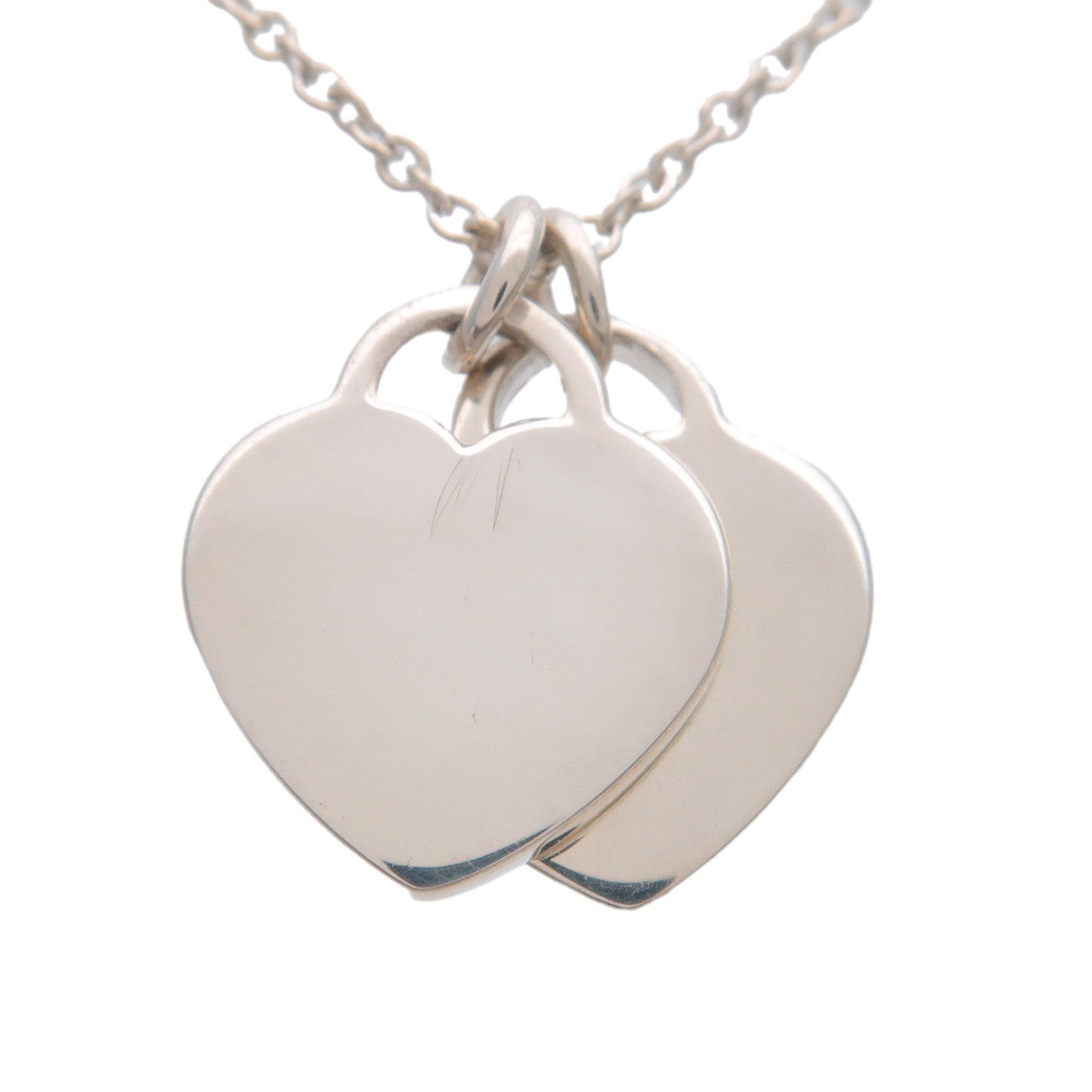 Tiffany&Co. Return to Tiffany Mini Double Hearts Necklace SV925