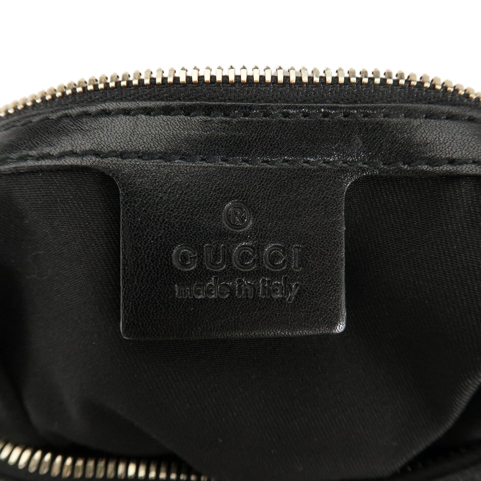 GUCCI Gucci Interlocking G Sherry Canvas Shoulder Bag 114869 Used